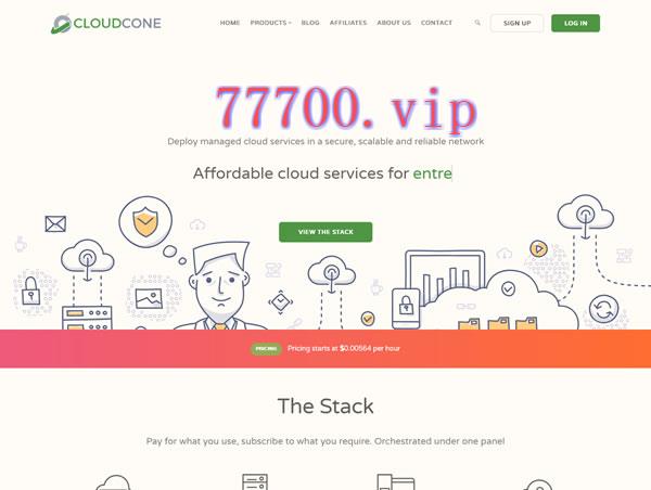 CloudCone：#新年促销# 美国vps，$10.99/年起，1核/512M内存/20 G SSD/2 TB月流量/1G大带宽，洛杉矶机房